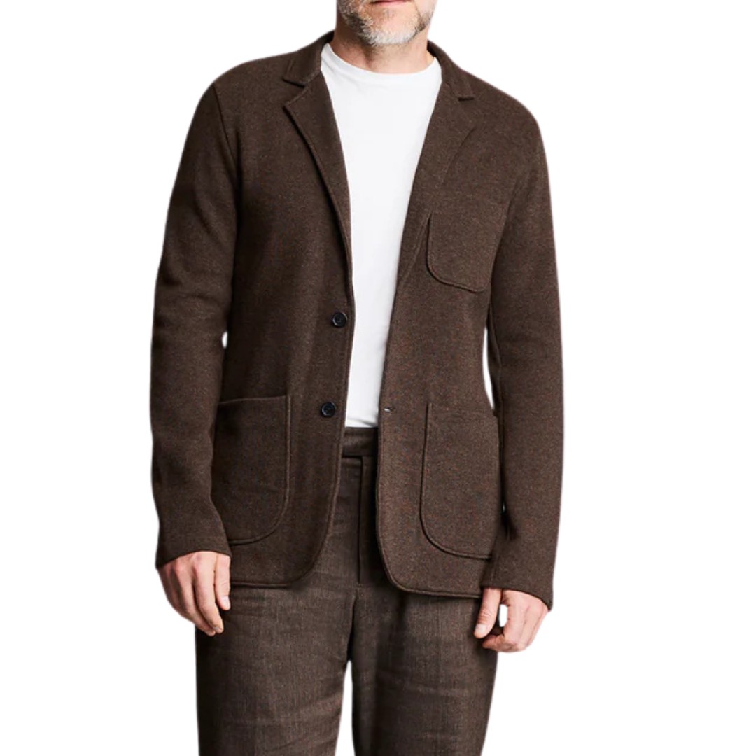 Heathered Knit Sport Coat