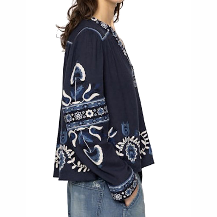 Inga Embroidered Top