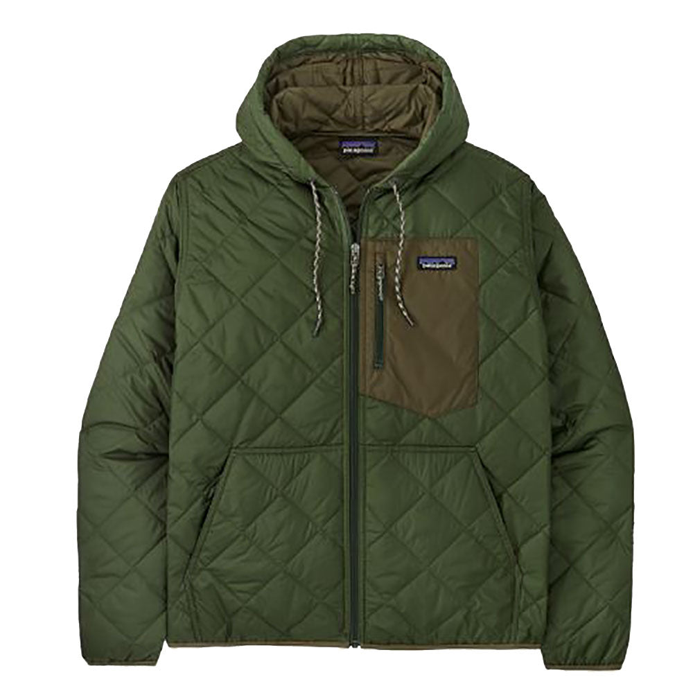 Men's Quilted Bomber Hoody