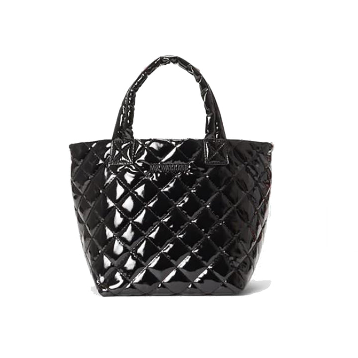 Micro Metro Tote Deluxe - Black Lacquer