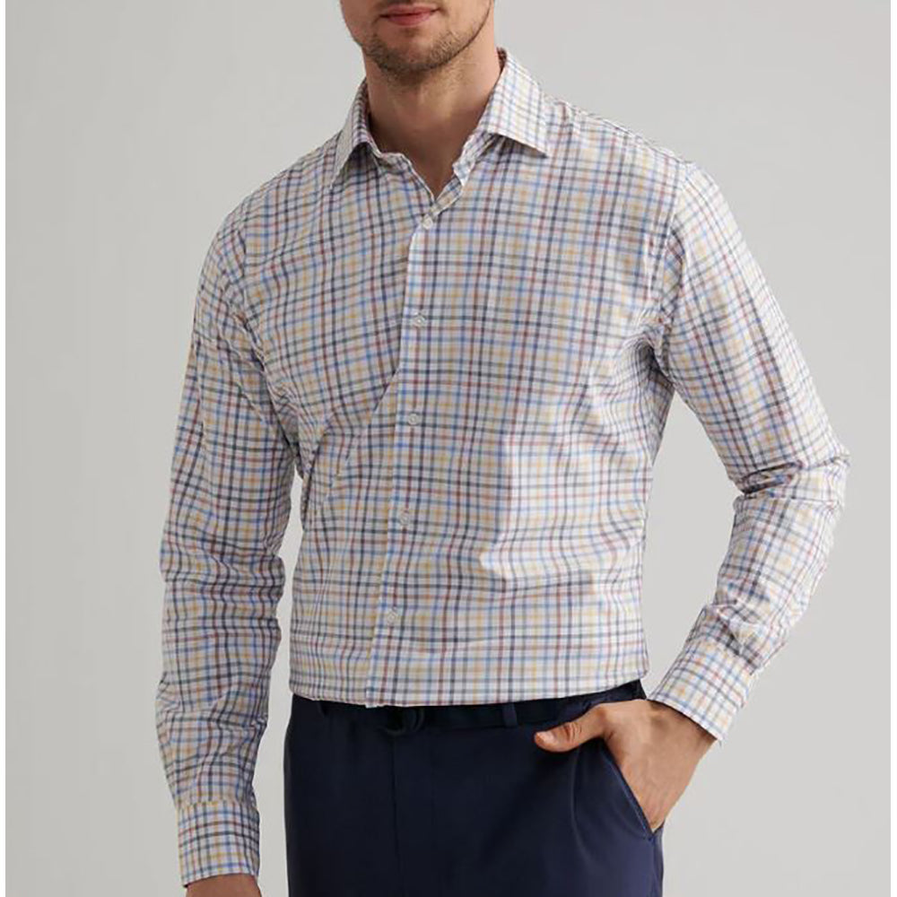 North Coast Crown Lite Cotton-Stretch Sport Shirt