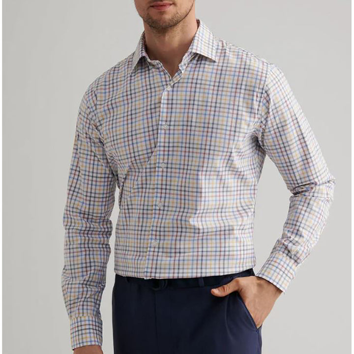 North Coast Crown Lite Cotton-Stretch Sport Shirt