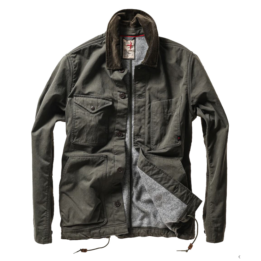 Pile-Lined Chore Coat