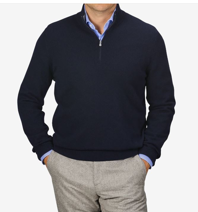 Merino 1/4-Zip Sweater