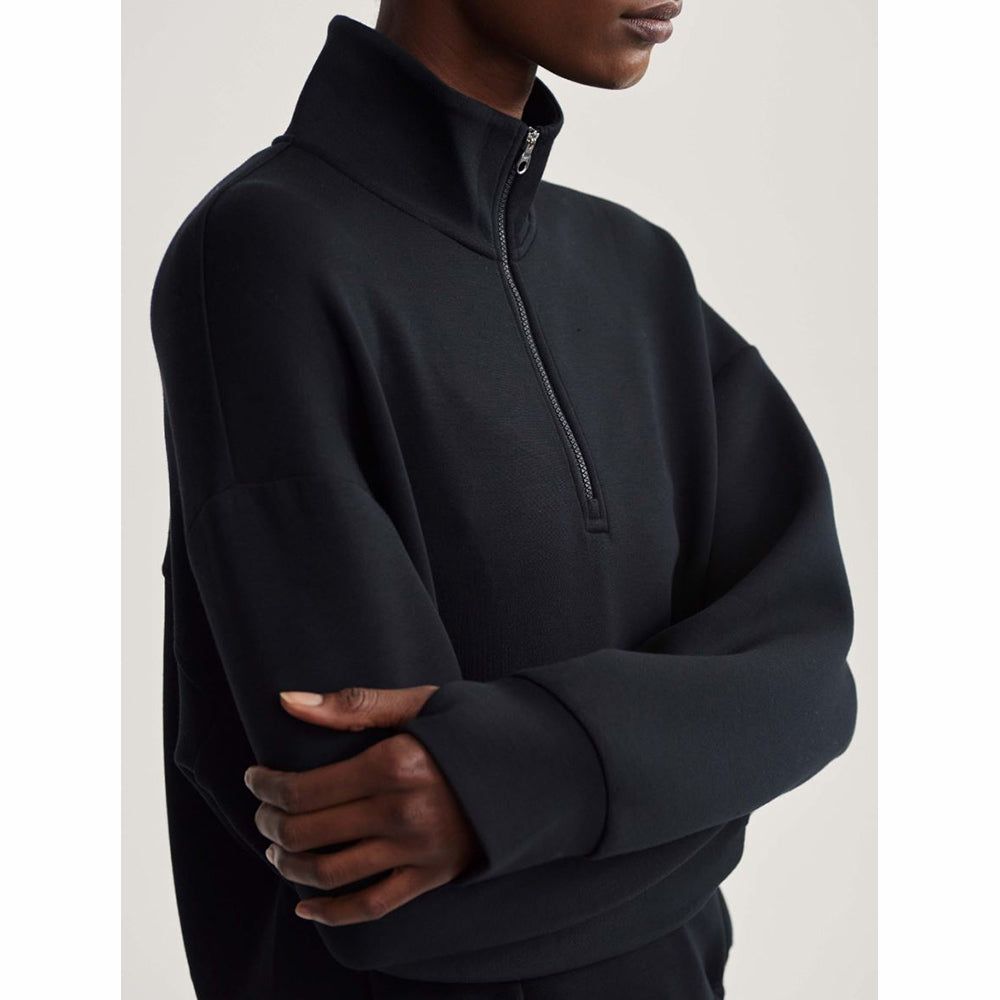 Sian Cropped Half Zip