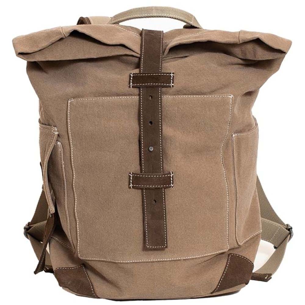 Travaux En Cours Small Canvas Backpack shop-silver-creek-com.myshopify.com