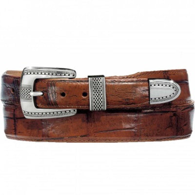 Leegin Creative Leather-Aspen Croc Taper Belt - Honey-shop-silver-creek-com.myshopify.com