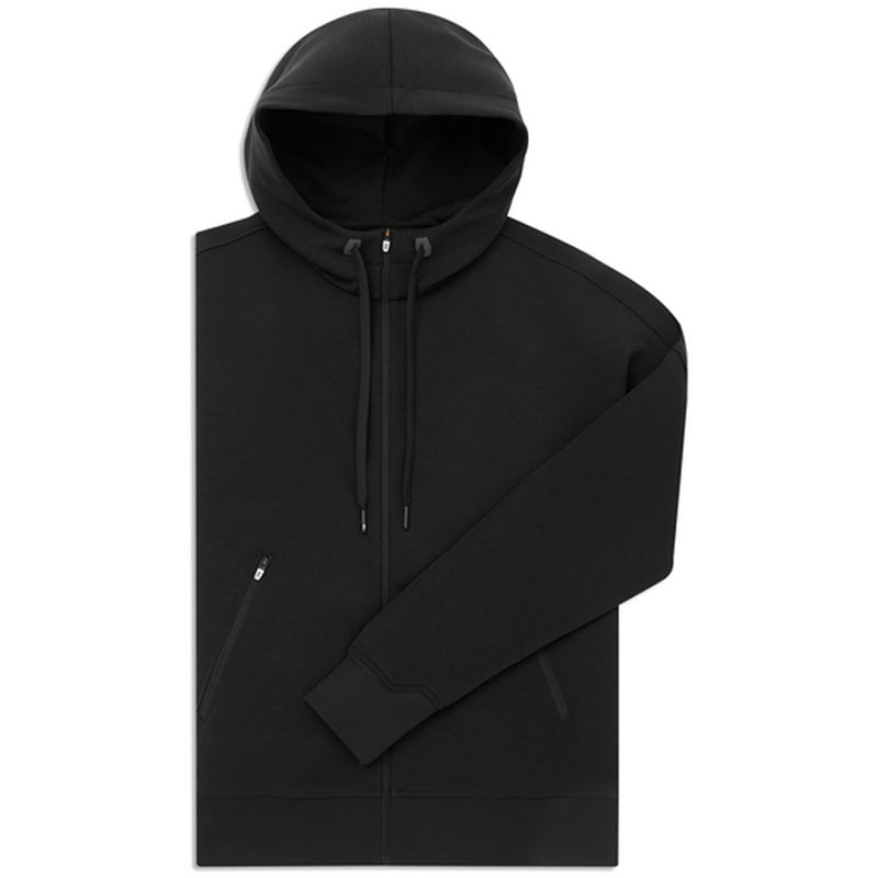 Zipped Hoody - Black