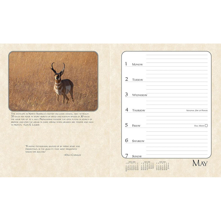 Silver Creek Desk Calendar 2023