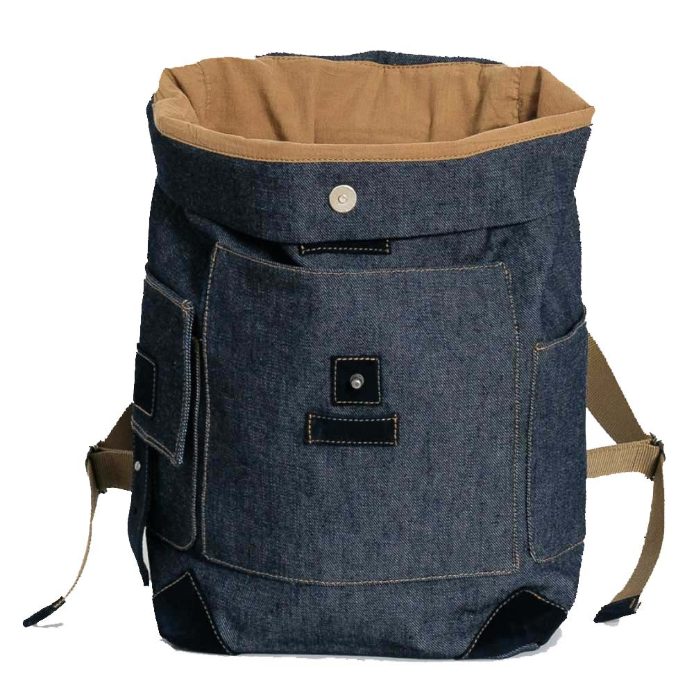 Travaux En Cours Small Canvas Backpack shop-silver-creek-com.myshopify.com