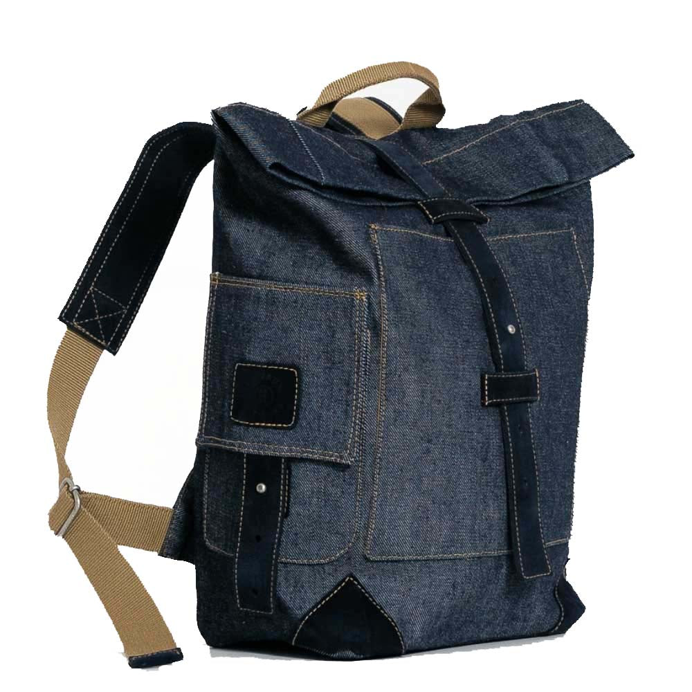 Travaux En Cours Small Canvas Backpack shop-silver-creek-com.myshopify.com