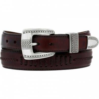 Leegin Creative Leather-Salina Taper Belt - Brown-shop-silver-creek-com.myshopify.com