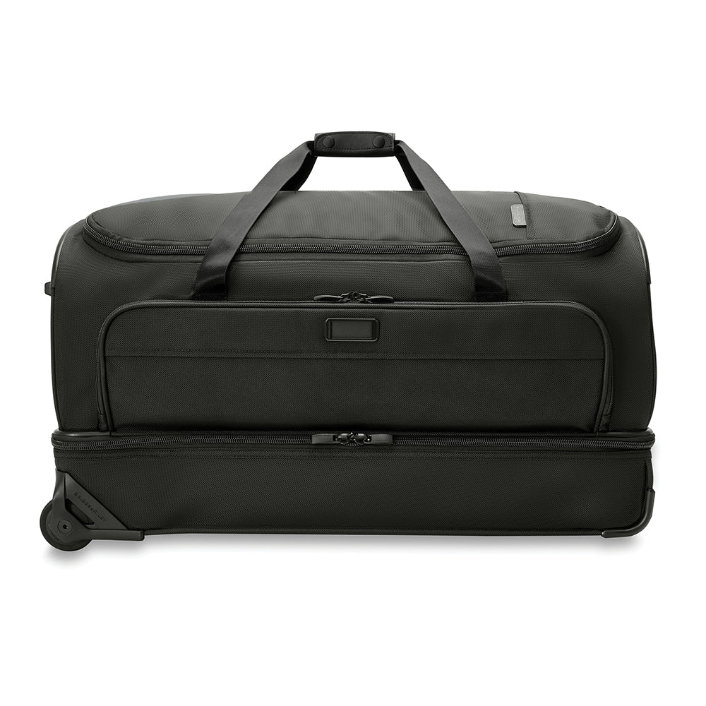 Baseline Large 2-Wheel Duffel- Black