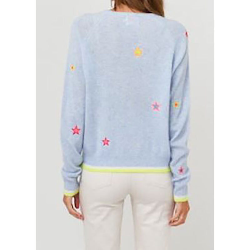 Mini Star Embroidered Sweater