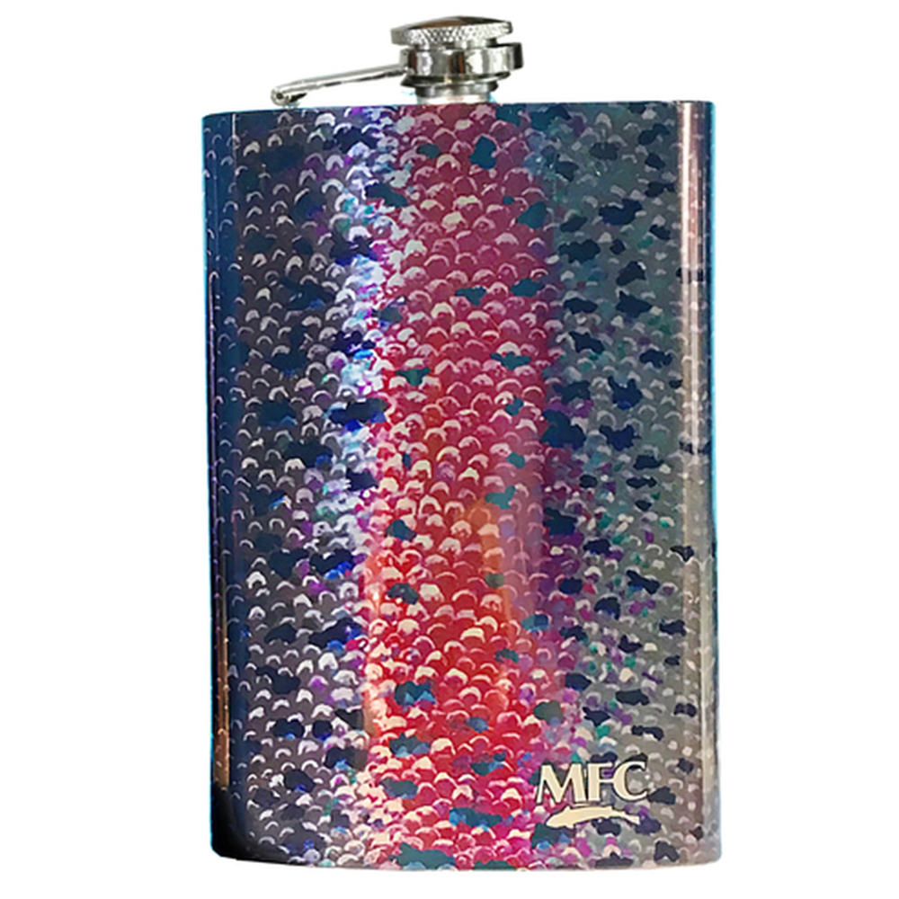 Montana Fly Company-MFC Hip Flask- Sundell's Rainbow Skin-shop-silver-creek-com.myshopify.com