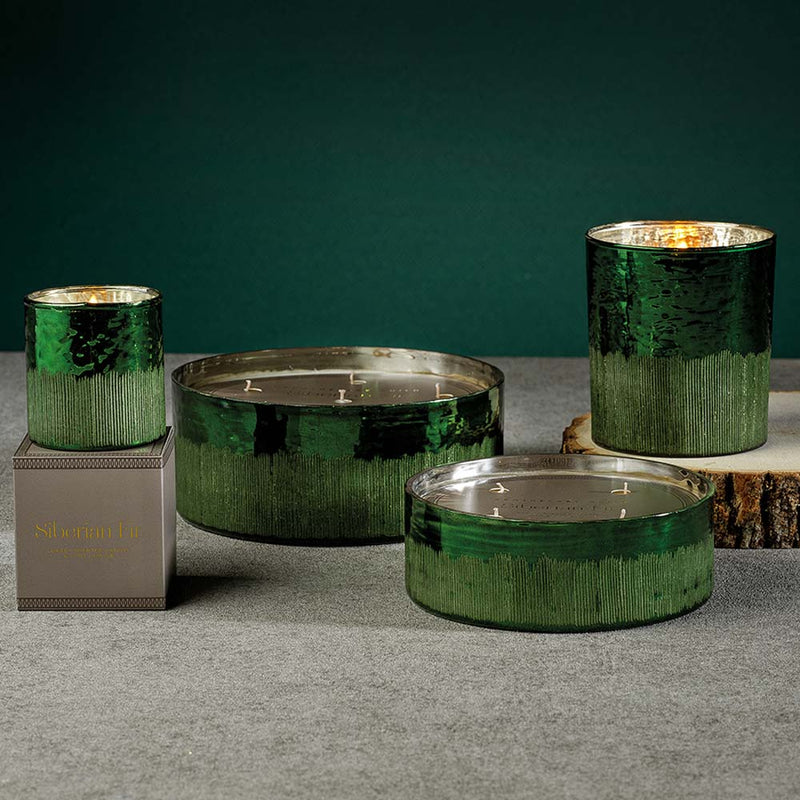 Zodax Siberian Fir Green 4 Wick Candle shop-silver-creek-com.myshopify.com