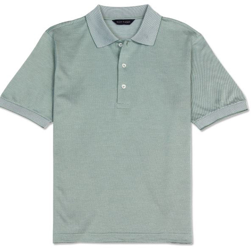 Twill Knit Polo - Celadon