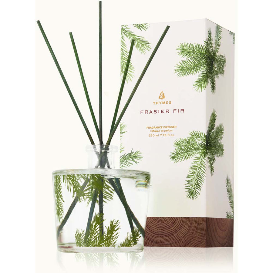 Thymes-Frasier Fir Pine Needle Reed Diffuser-shop-silver-creek-com.myshopify.com