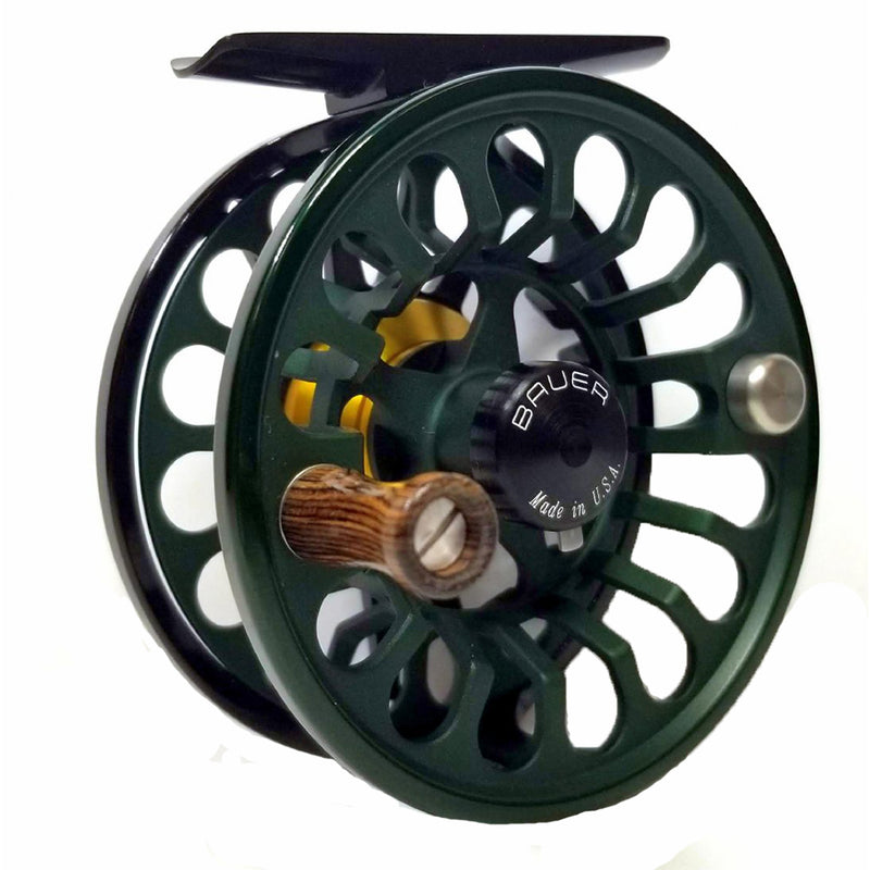 Bauer RX3 Dark Green Reel – Silver Creek Outfitters
