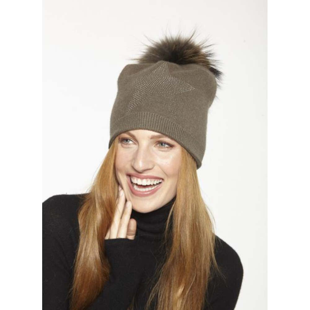 LInda Richards-Linda R Angora Star Hat-shop-silver-creek-com.myshopify.com