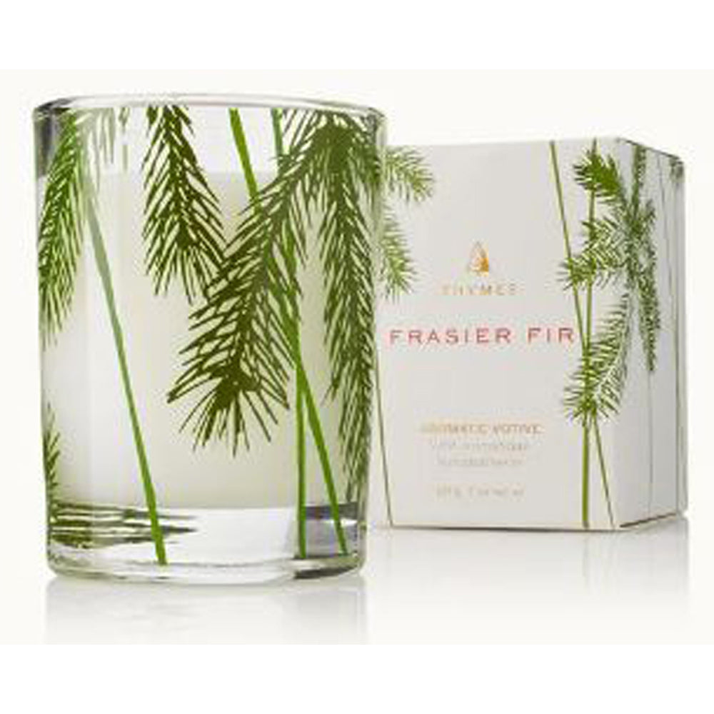 Frasier Fir Votive Pine Needle Candle